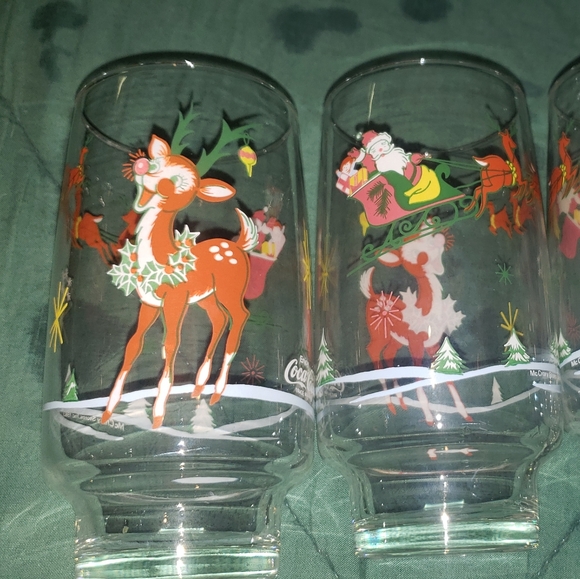Mc Crory Other - Vintage Coco-Cola Drinking Glasses